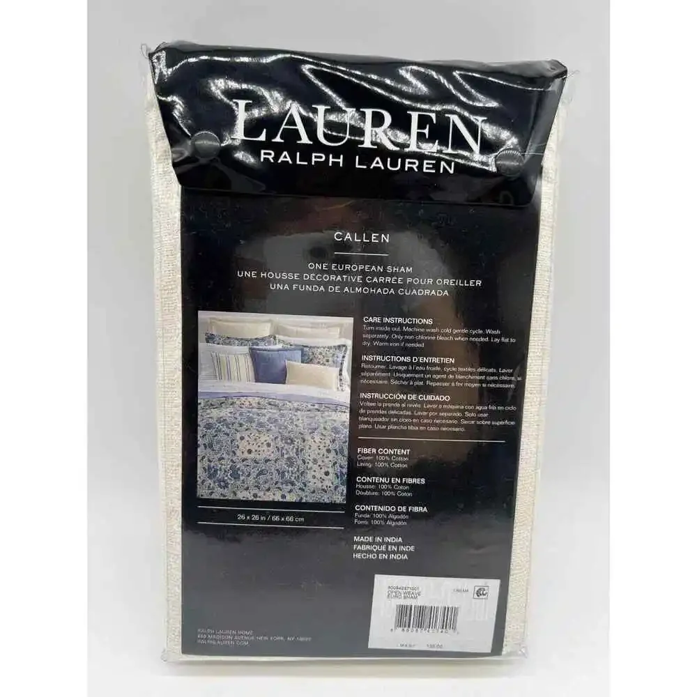 Lauren Ralph Lauren Callen EURO SHAM Cream 26